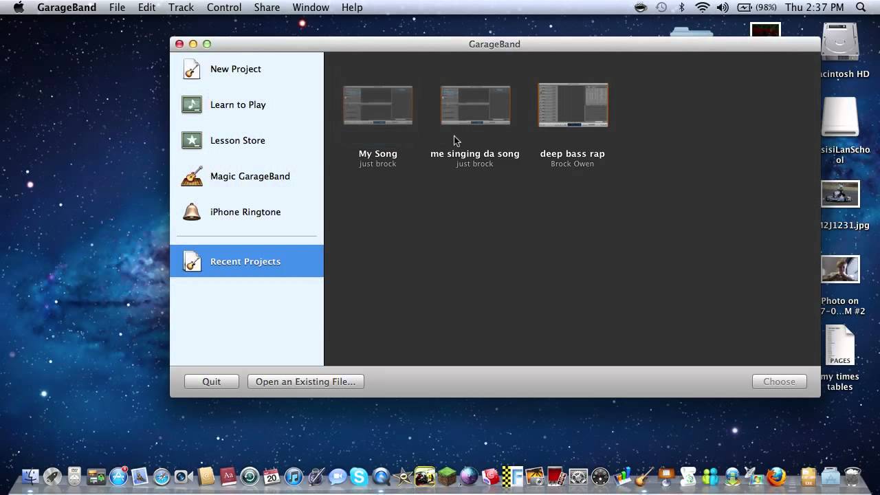 garageband for mac 10.4.11